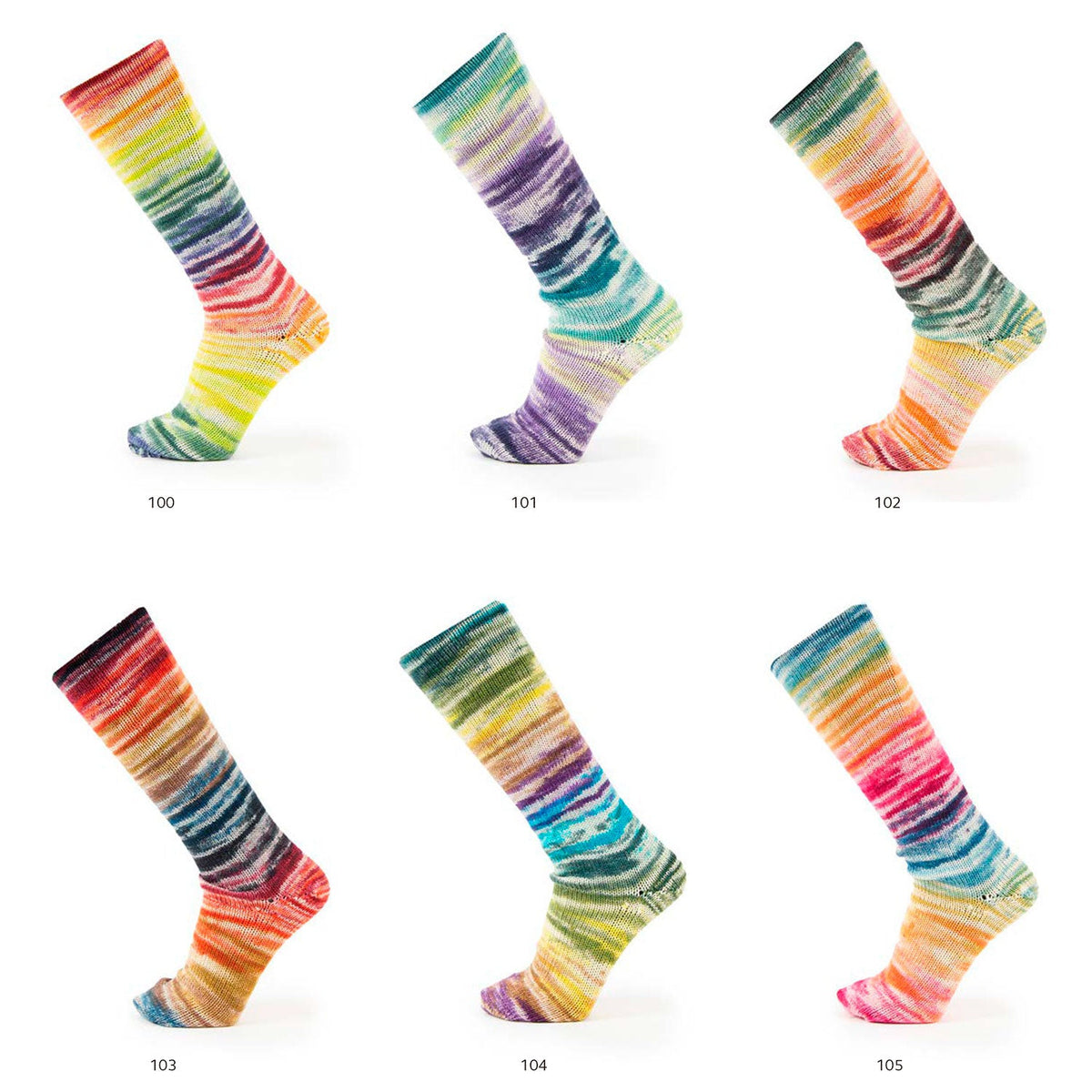 Concept CraSy Symmetrische Socken & mehr von Sylvie Rasch