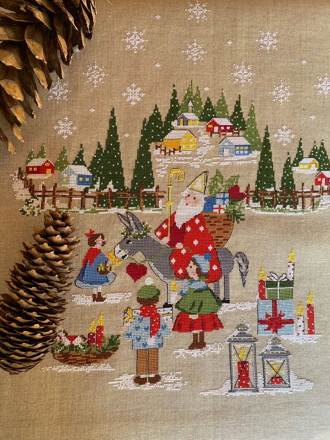 Saint Nicolas - Lilli Violette - Kreuzstichmuster