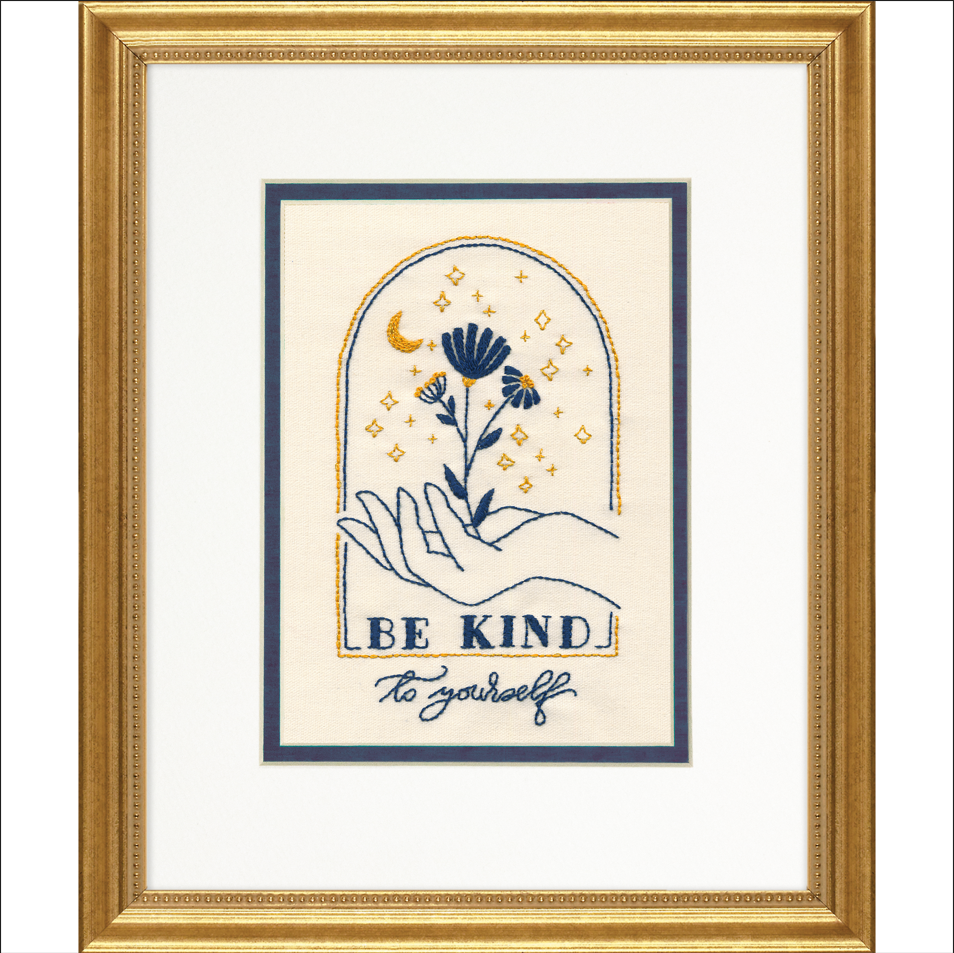 Cross Stitch Kit "Be Kind to Yourself" 71-06260 by Dimensions
