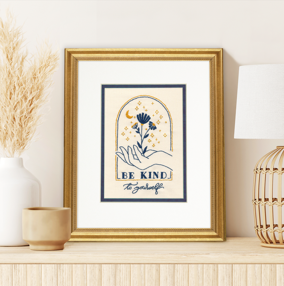 Cross Stitch Kit "Be Kind to Yourself" 71-06260 by Dimensions