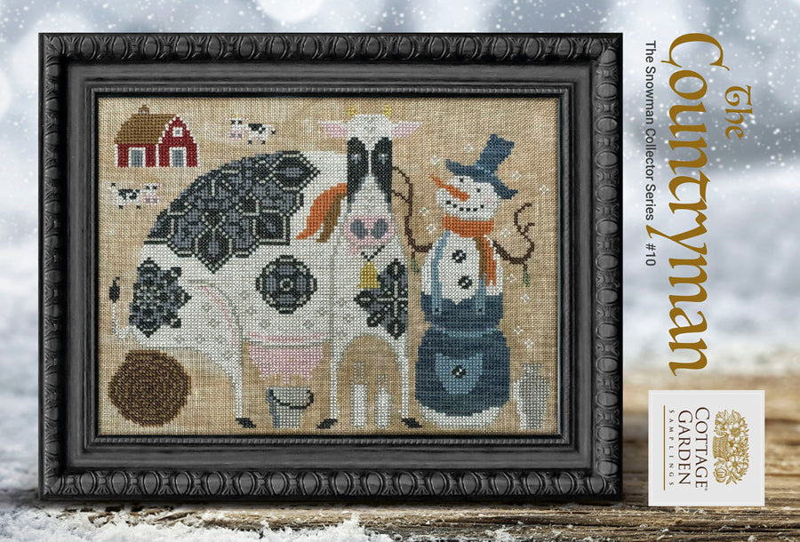 The Countryman - Kreuzstichmuster - Cottage Garden Samplings