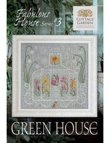 The Green House - Cross Stitch Chart - Cottage Garden Samplings