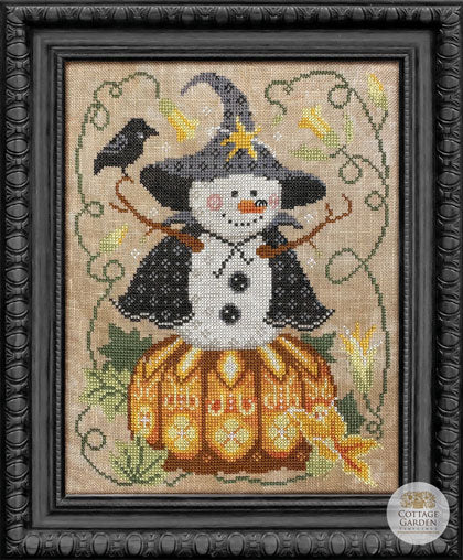 The Witch - Cross Stitch Chart - Cottage Garden Samplings
