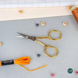 Cross stitch scissors GOLD Collection 9 cm by Premax 10334