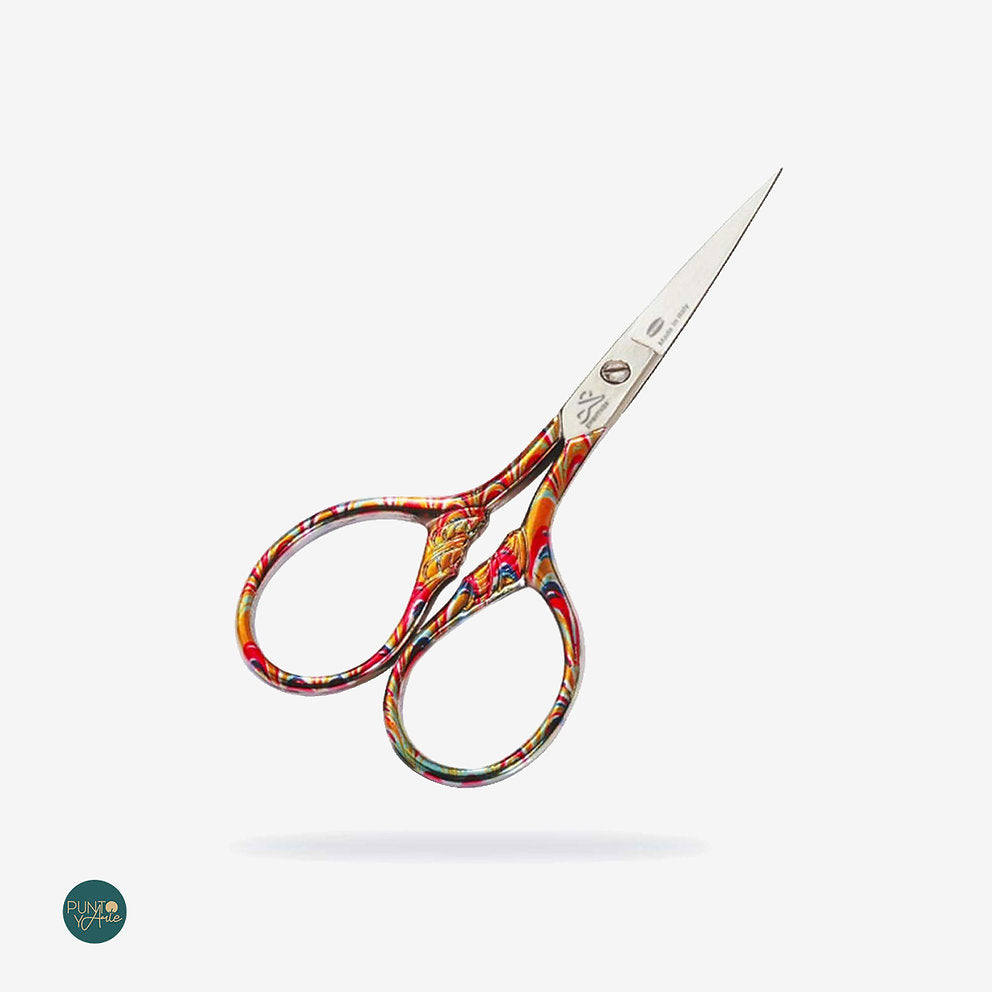 Embroidery Scissors - Red/Blue – 9 cm by Premax 10566