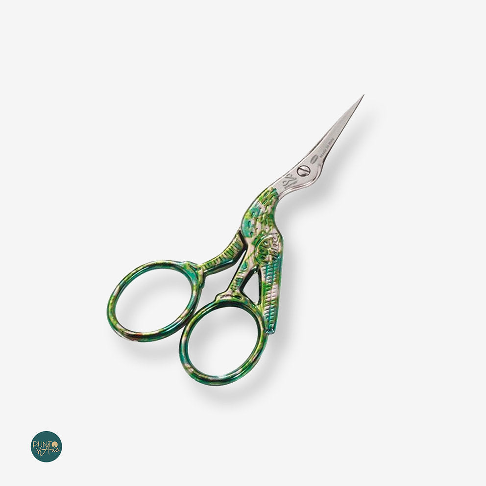 Embroidery Scissors - Green – 9 cm by Premax 10499