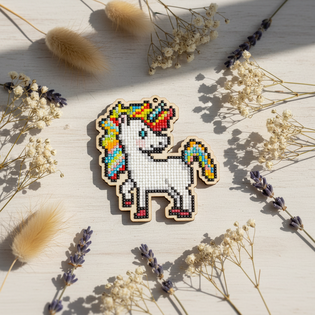 Fantasy Unicorn - Wizardi - Diamond Stitch Kit WWP345