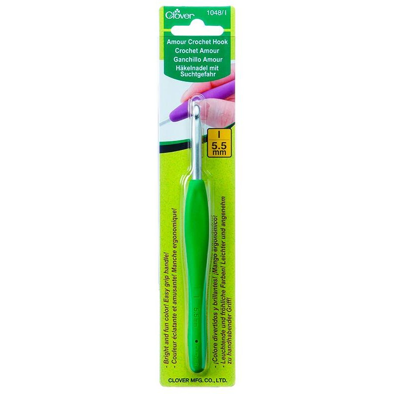 Clover Amour Crochet Needles - Comfort and Color in your Work