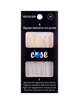 Agujas de tapicería sin punta níquel Cose 102125 nº 20