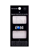 Agujas de tapicería sin punta níquel Cose 102125 nº 28