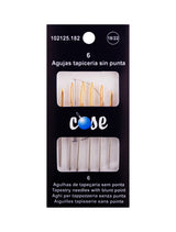 Agujas de tapicería sin punta níquel Cose 102125 surtido nº 18-22
