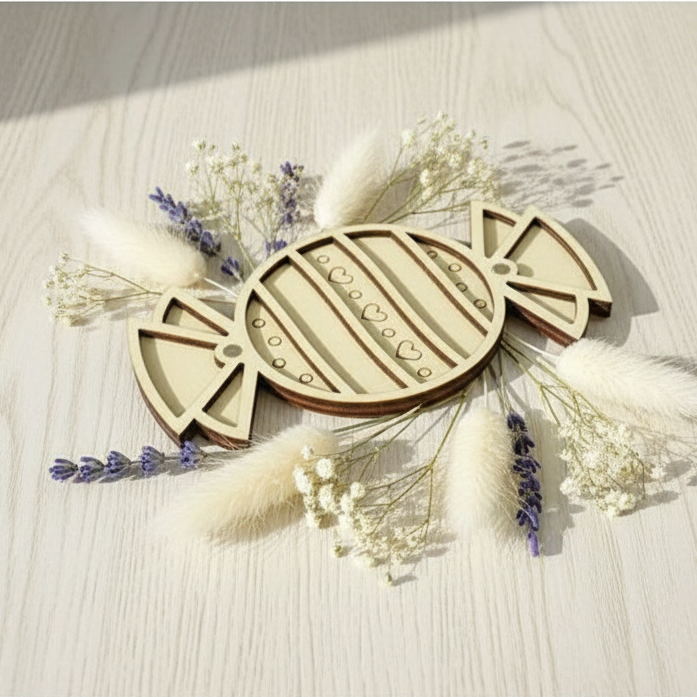 Organizador para abalorios “Caramelo” con tapa OR-174