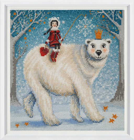 Kit de Punto de Cruz RTO Cómo atrapar un copo de nieve – M1006