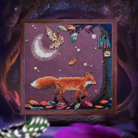 Cross Stitch Kit "To the Meeting of the Forest Fairy" C70003 by RTO