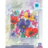 Kit de point de croix compté - Couleurs de fleurs M1041