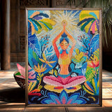 Kit de Punto de Cruz Contado "Yoga Practice" – RTO M1069
