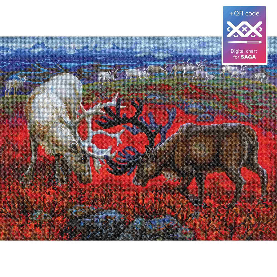 Kit de Punto de Cruz "Law of the Tundra" - RTO M1014