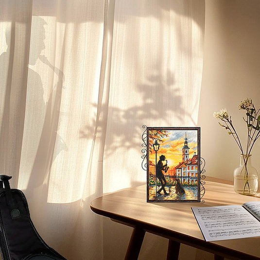 Kit de Punto de Cruz Contado "Morning Jazz" – RTO M1059