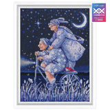 Kit de Punto de Cruz Contado "When Night Falls" – RTO M1044