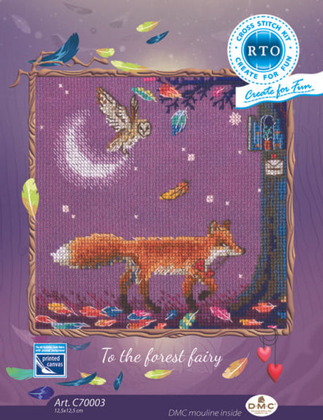 Cross Stitch Kit "To the Meeting of the Forest Fairy" C70003 by RTO