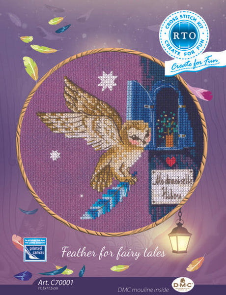 Cross Stitch Kit "Feather for Fairy Tales" C70001 by RTO 