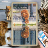 Kit de point de croix compté - Ginger Cat Reflection RTO M1036