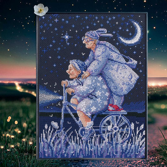 Kit de Punto de Cruz Contado "When Night Falls" – RTO M1044