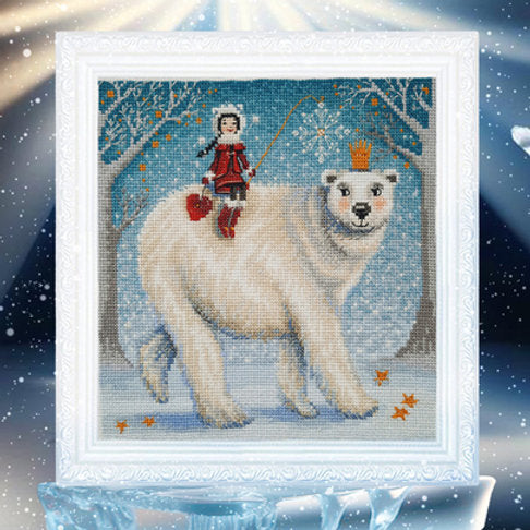 Cross Stitch Kit "How to catch a snowflake" RTO M1006