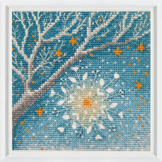 Cross Stitch Kit "Magical Wish Snowflake" by RTO C381