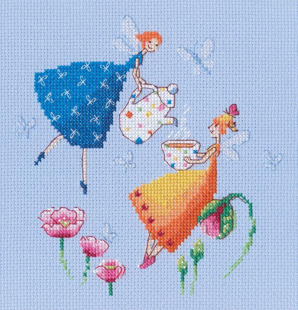 Cross Stitch Kit "Tea Time" C372 by RTO