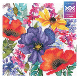 Kit de point de croix compté - Couleurs de fleurs M1041