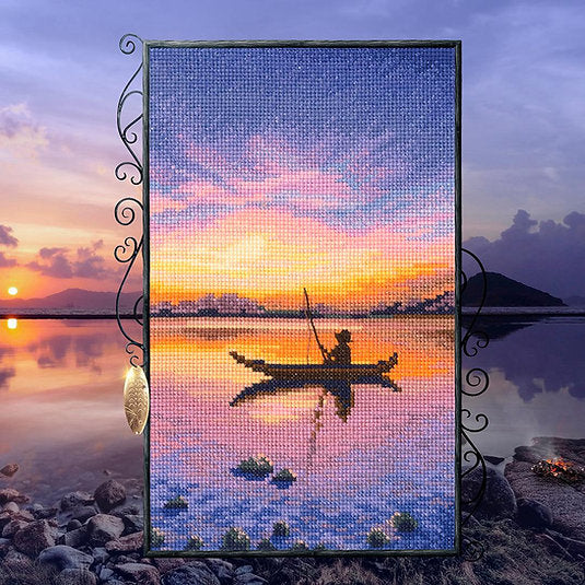 Kit de Punto de Cruz RTO Alone with the Dawn – M1051 - imagen 4