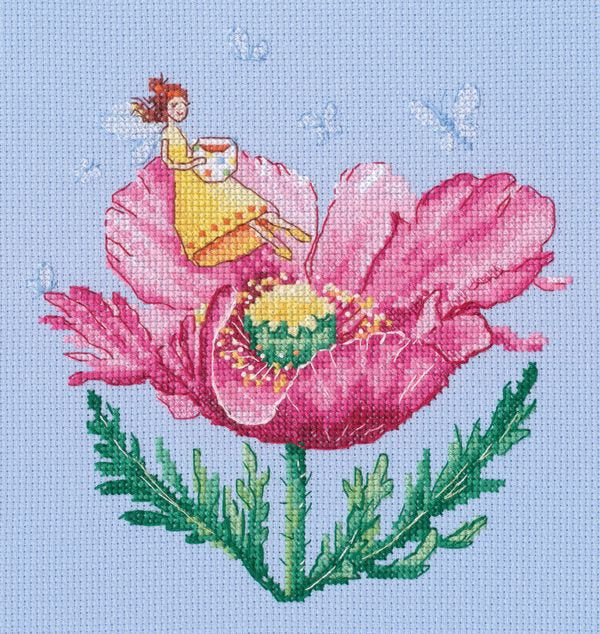 Cross Stitch Kit "Tea for the Fairy" C373 by RTO