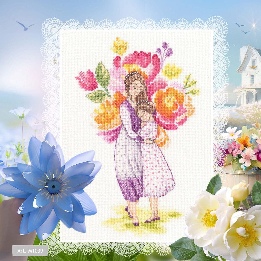 Counted Cross Stitch Kit - Mothers Day M1039