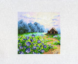 Cross Stitch Kit "Landscape with Chicory" MP Studia SM-1234 – Floral Field