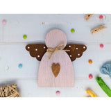 Wooden Angelic Bead Organizer - Wizardi Crafts KF027/100P