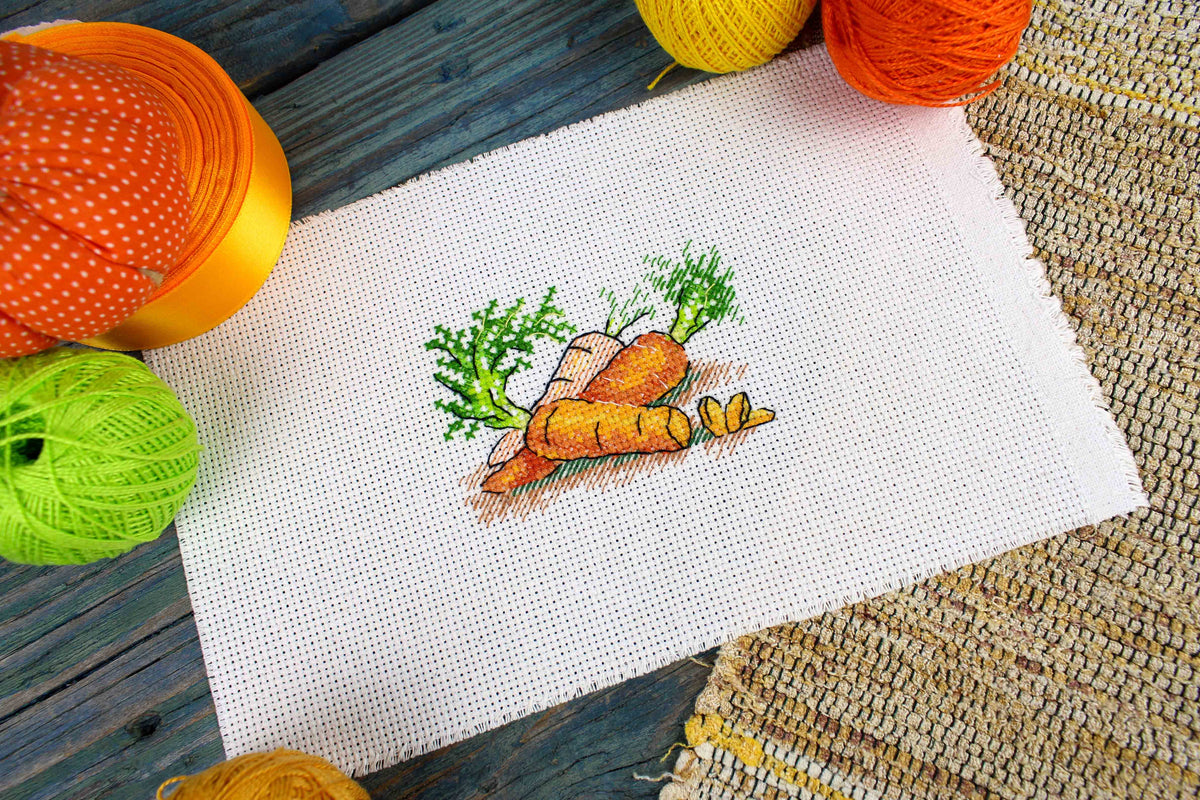 Vista adicional de Kit de punto de cruz MP Studia SM-787 – Carrot () 6x9 cm