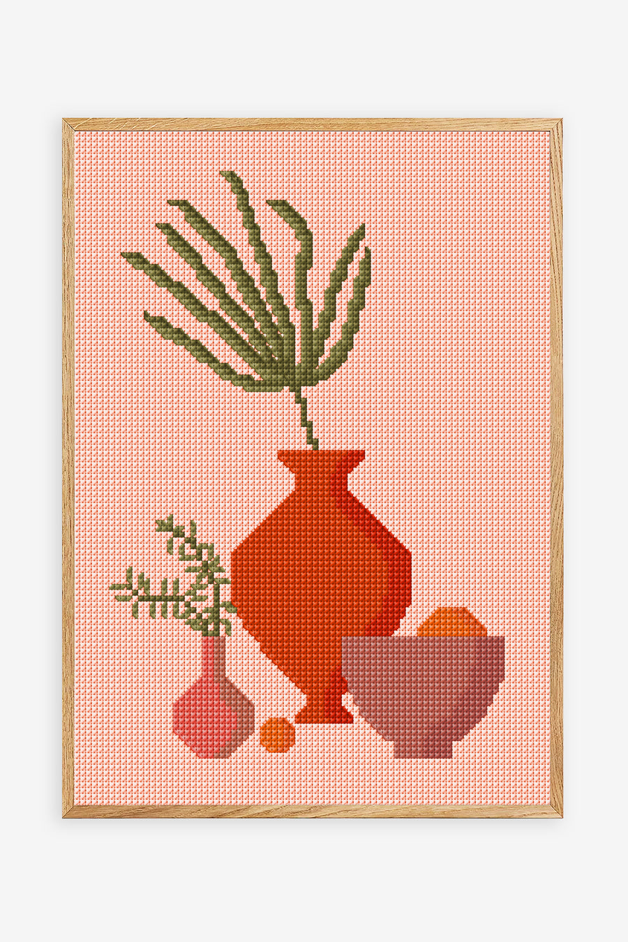 Patrón gratuito Bodegón Rosa de DMC - PDF