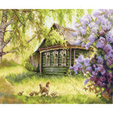 Cross Stitch Kit "At Grandma's House" SANU-08