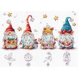 Kit de Punto de Cruz Andriana - "Christmas Gnomes" (SANR-55)