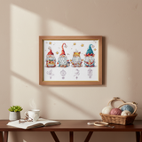 Andriana Cross Stitch Kit - "Christmas Gnomes" (SANR-55)