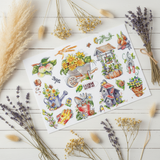 Cross stitch kit "Garden Stories" SANS-68 Andriana