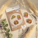 Cross Stitch Kit "Goodies" (Fridge Magnets) - KLART KL8-555