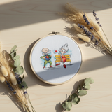 Andriana Cross Stitch Kit - "Grandma on a Date" (SANB-25)