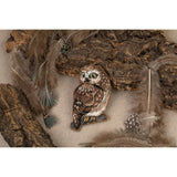 PANNA Traditional Embroidery Kit "Owl Brooch" PJK-2273