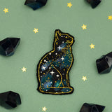 PANNA Traditional Embroidery Kit "Space Cat Brooch" PJK-2274