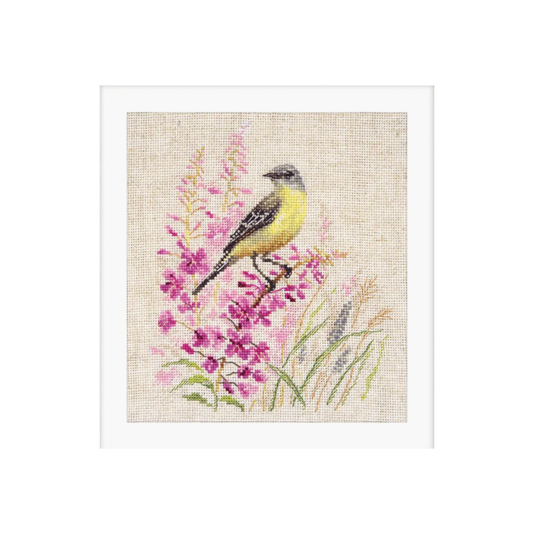 Kreuzstich-Set Alisa S1-38 Wagtail 16x18 cm