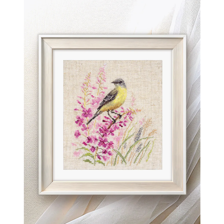 Kreuzstich-Set Alisa S1-38 Wagtail 16x18 cm