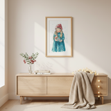 Kit de point de croix "Winter Girl" SAND-37 Andriana