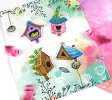 Cross Stitch Kit "Bird Houses. Magnets" SR-922 by MP Studia